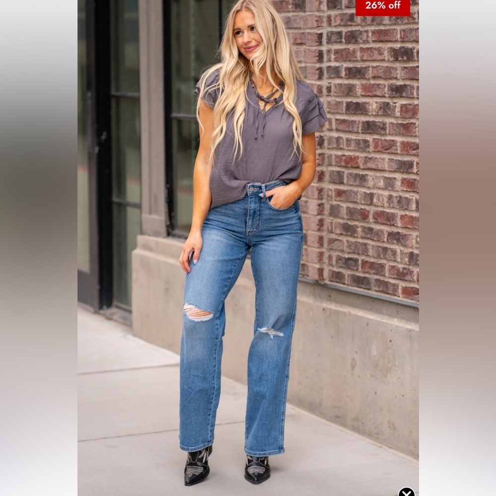 Judy Blue • Straight leg Jeans